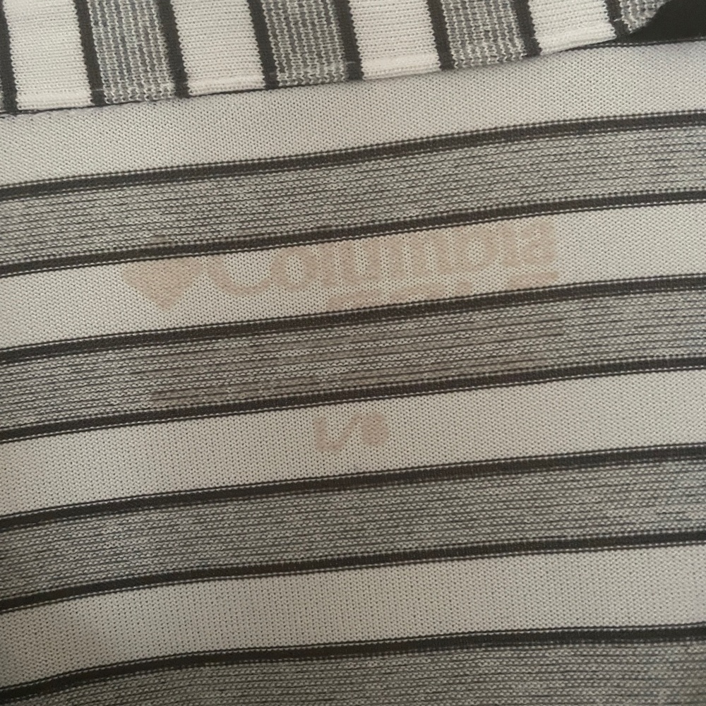 ⚾️ Columbia Striped Astros Polo ⚾️ - Picture 2 of 6